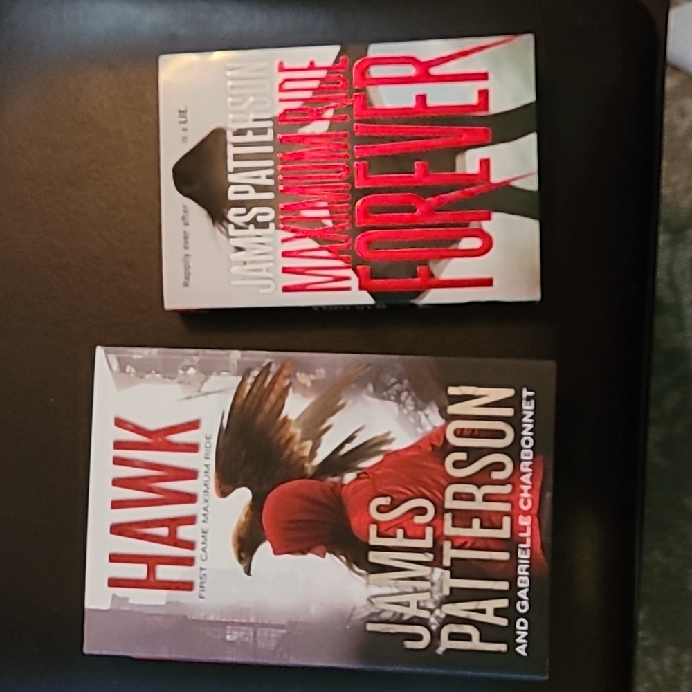Hawk and Maximum Ride Forever Books